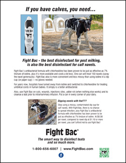 Fight Bac Calf Navels Ad